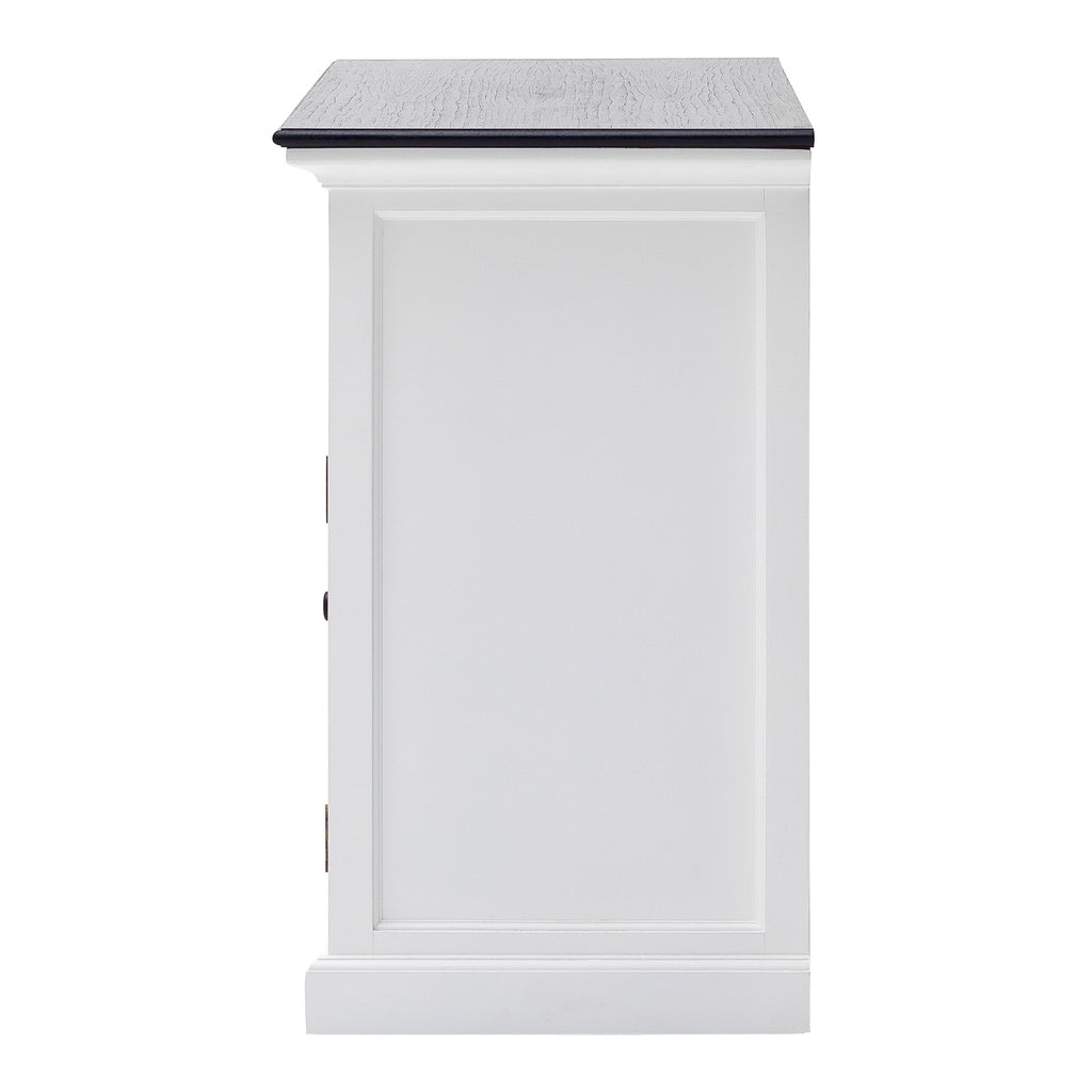 NovaSolo Halifax Contrast Buffet with 2 Baskets, Classic White & Black – view 7