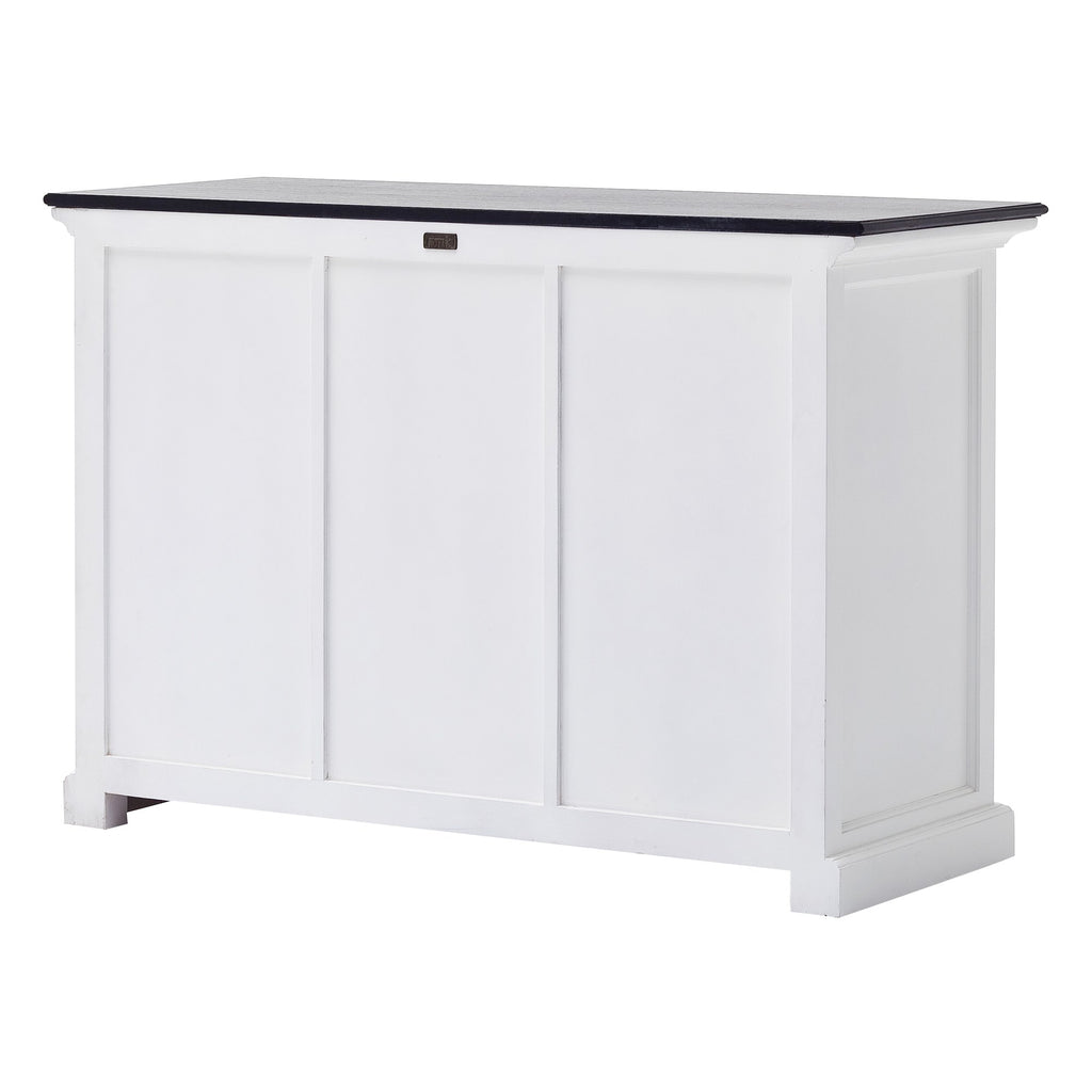 NovaSolo Halifax Contrast Buffet with 2 Baskets, Classic White & Black – view 8
