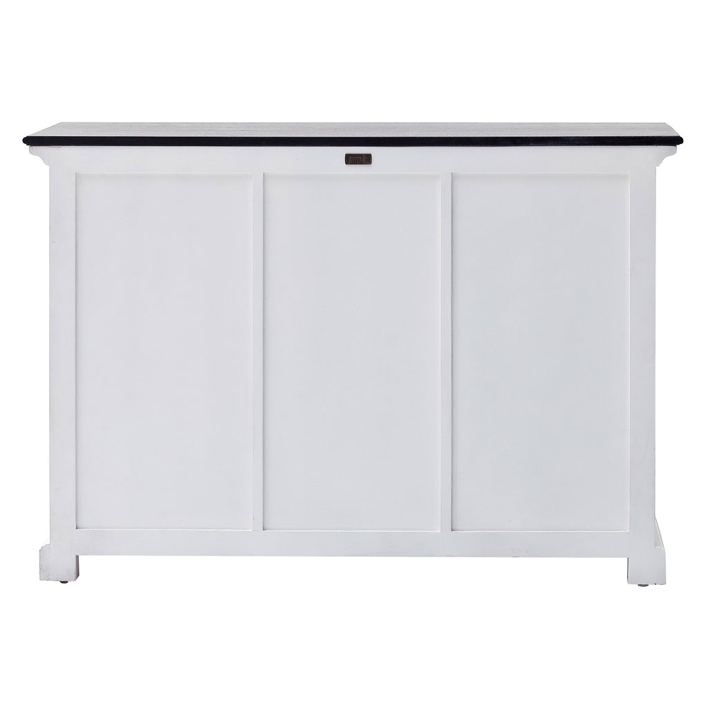 NovaSolo Halifax Contrast Buffet with 2 Baskets, Classic White & Black – view 9
