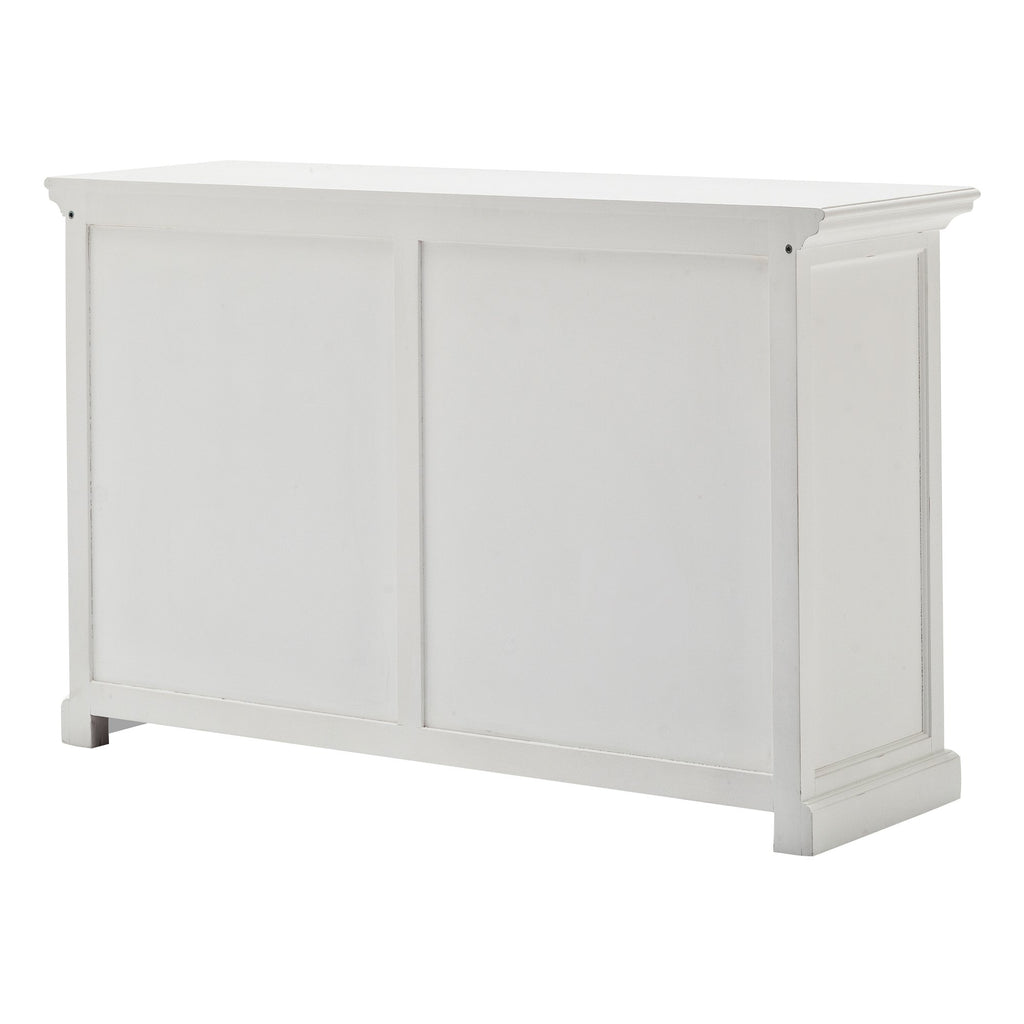 NovaSolo Halifax Buffet with Sliding Doors, Classic White – view 4