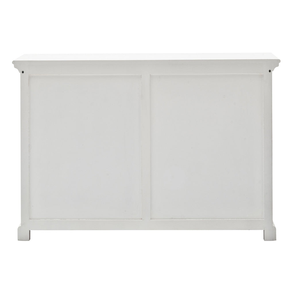 NovaSolo Halifax Buffet with Sliding Doors, Classic White – view 5