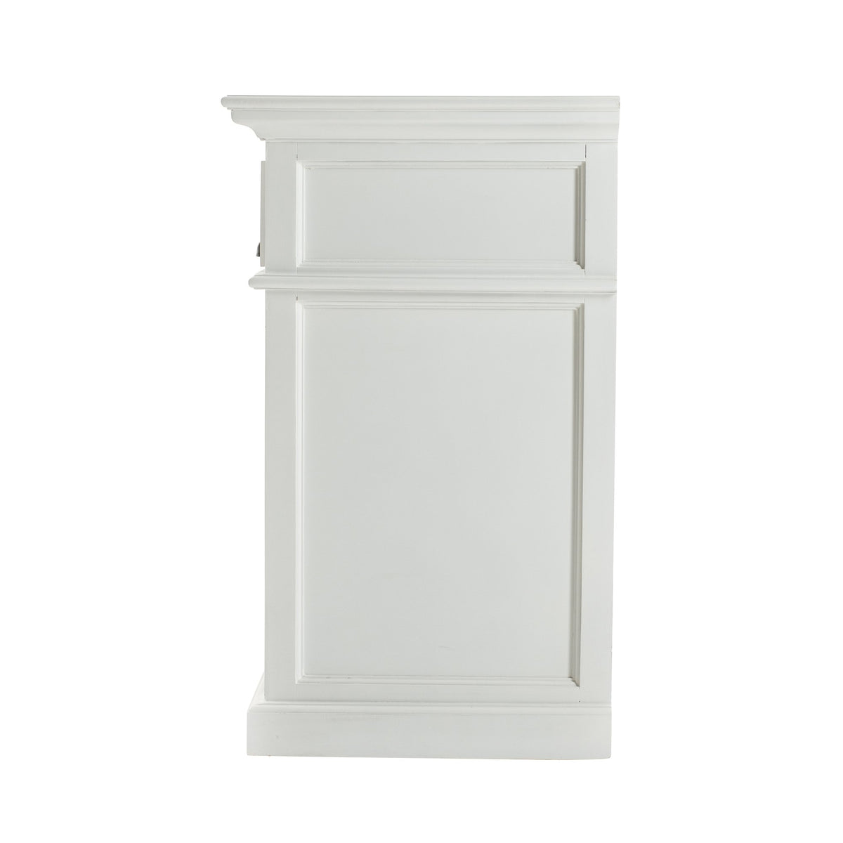 NovaSolo Halifax Dining Buffet with Basket Set, Classic White – view 3