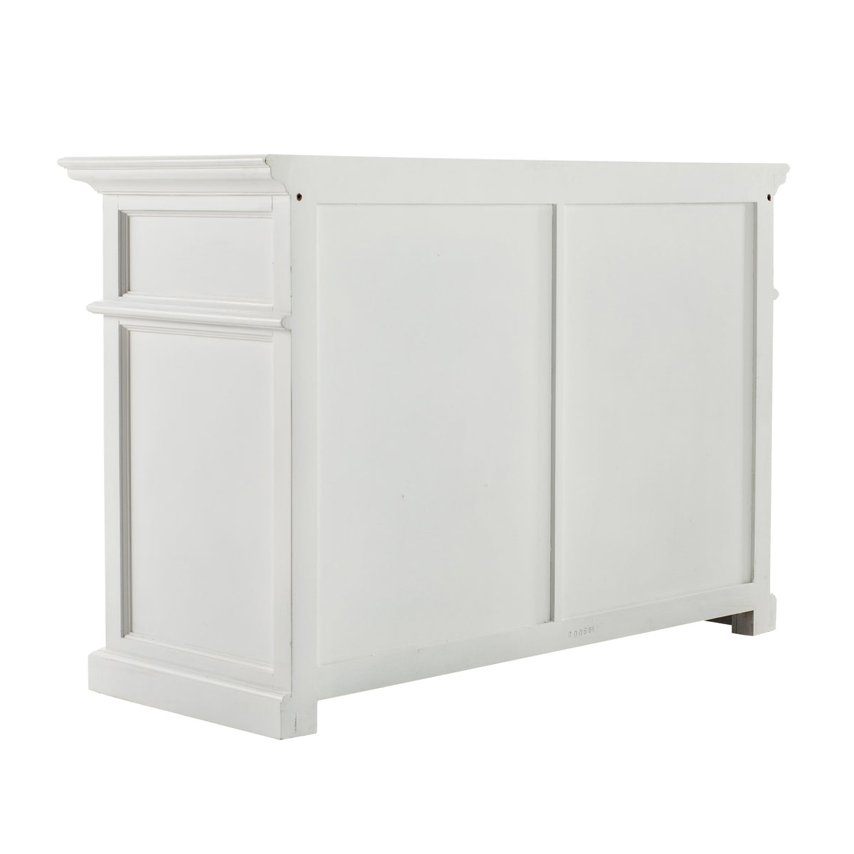NovaSolo Halifax Dining Buffet with Basket Set, Classic White – view 4