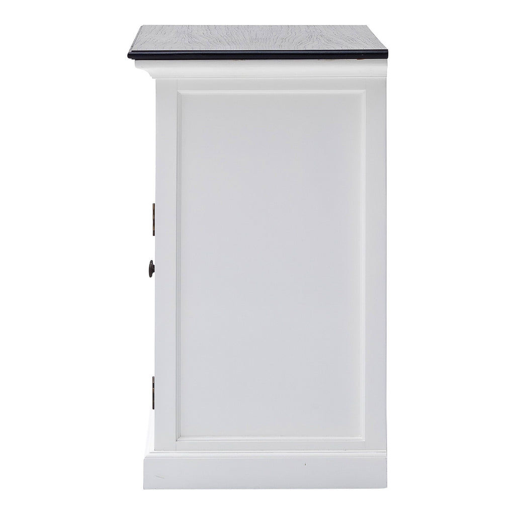 NovaSolo Halifax Contrast Small Buffet, Classic White & Black – view 4