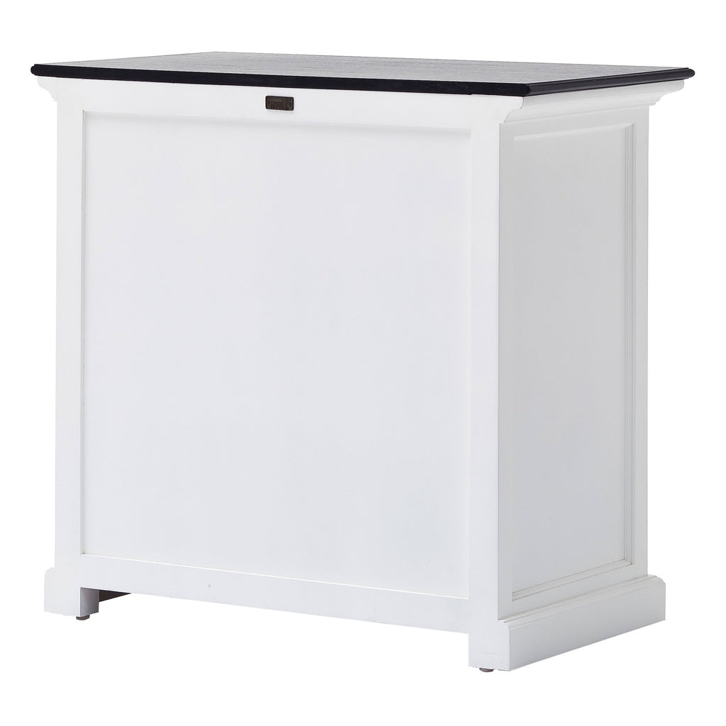NovaSolo Halifax Contrast Small Buffet, Classic White & Black – view 5