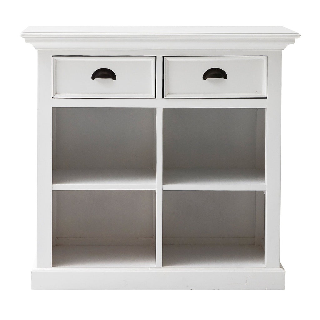 NovaSolo Halifax Medium Buffet with Basket Set, Classic White – view 2