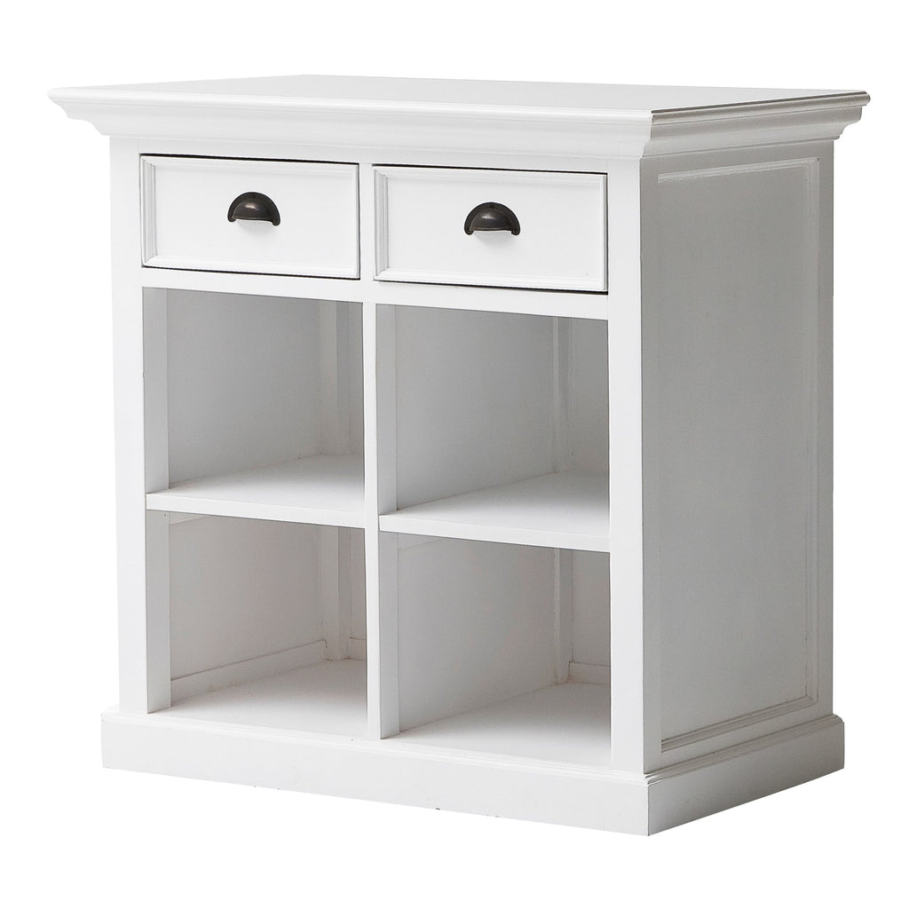 NovaSolo Halifax Medium Buffet with Basket Set, Classic White – view 4