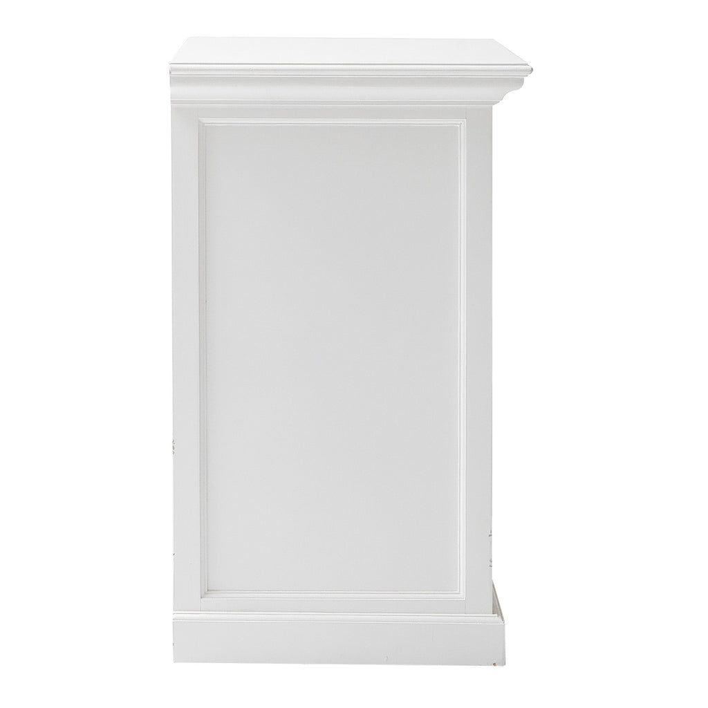 NovaSolo Halifax Medium Buffet with Basket Set, Classic White – view 7