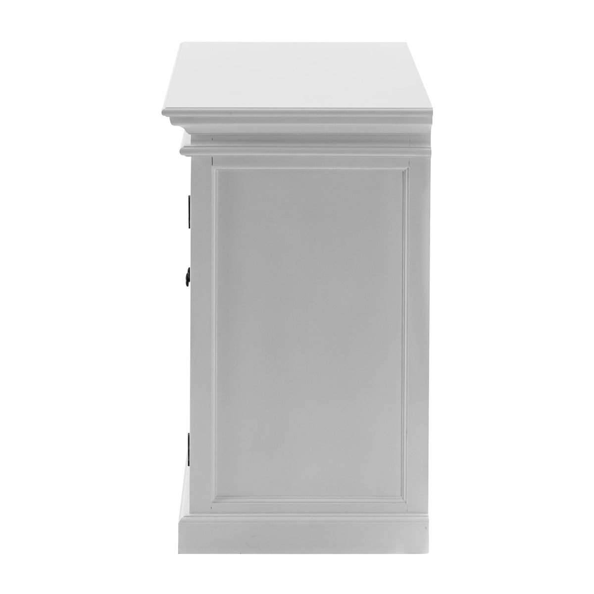 NovaSolo Halifax Display Buffet with 2 Glass Doors, Classic White – view 5
