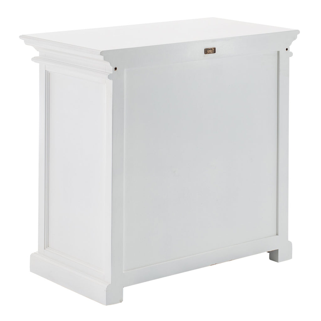 NovaSolo Halifax Display Buffet with 2 Glass Doors, Classic White – view 6