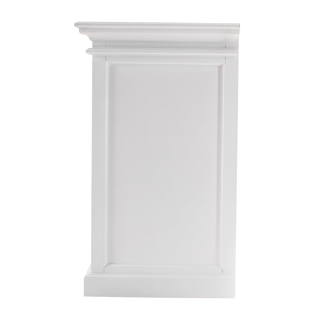 NovaSolo Halifax Display Buffet with 4 Glass Doors, Classic White – view 4