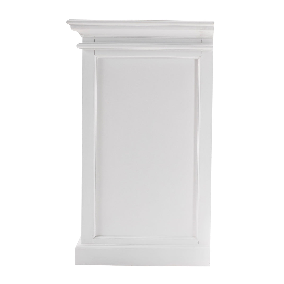 NovaSolo Halifax Display Buffet with 4 Glass Doors, Classic White – view 4