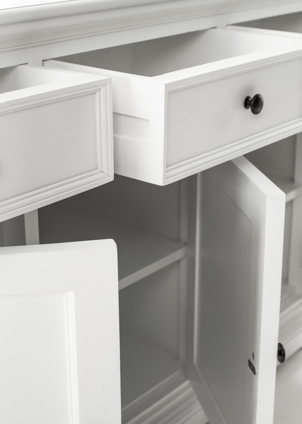 NovaSolo Provence Classic Sideboard with 3 doors Buffet, Classic White – view 8