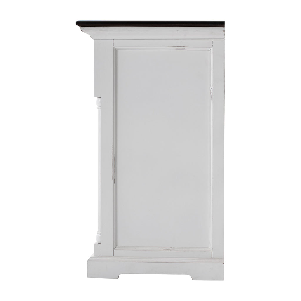 NovaSolo Provence Accent Classic Buffet, White Distress & Deep Brown – view 4