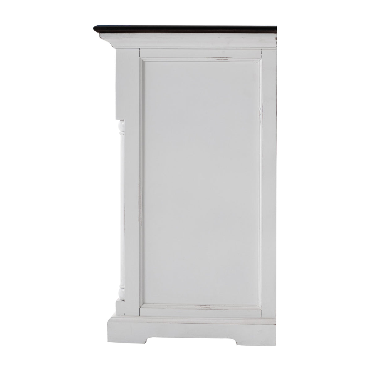 NovaSolo Provence Accent Classic Buffet, White Distress & Deep Brown – view 4