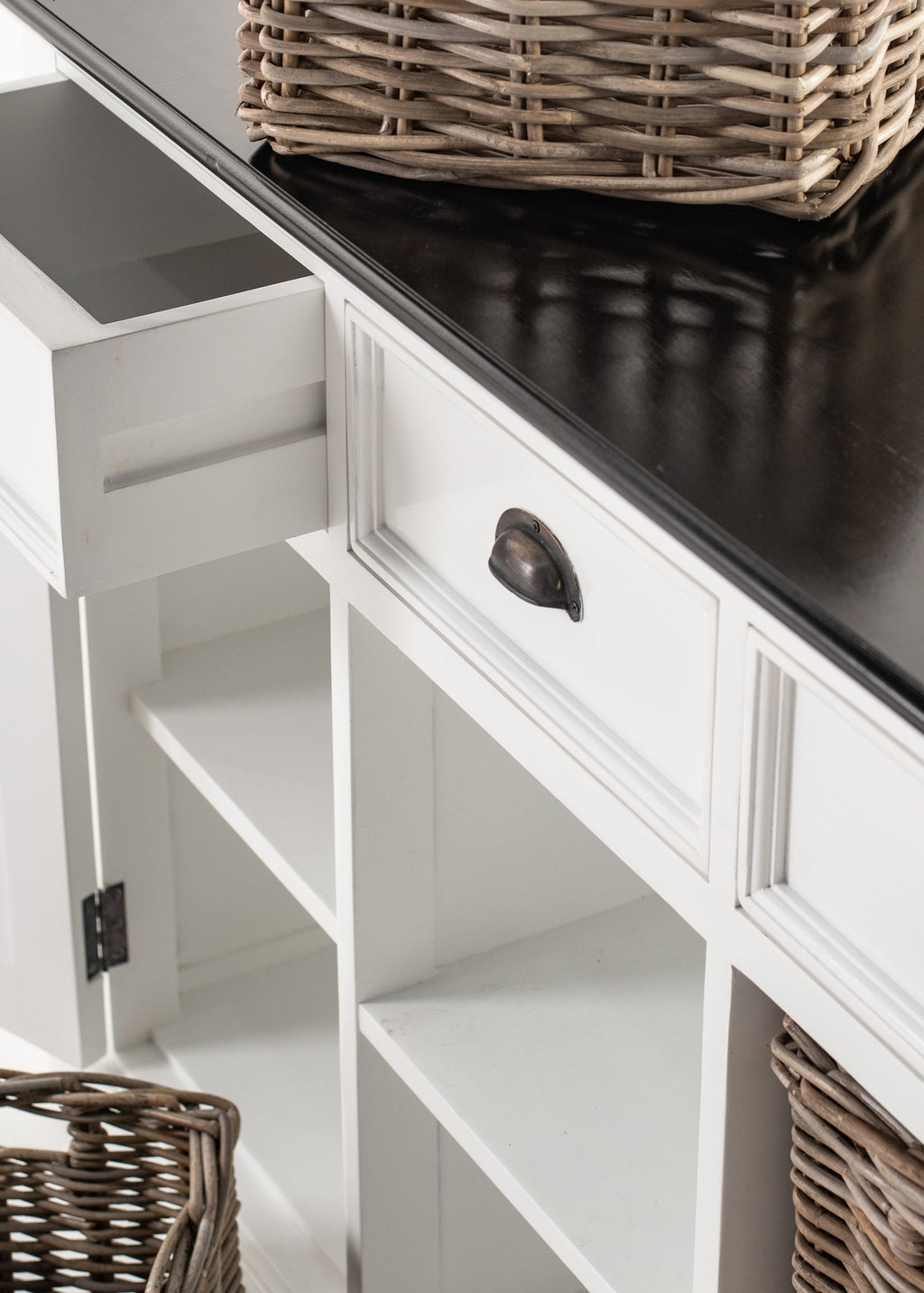 NovaSolo Halifax Contrast Buffet, Classic White & Black – view 10