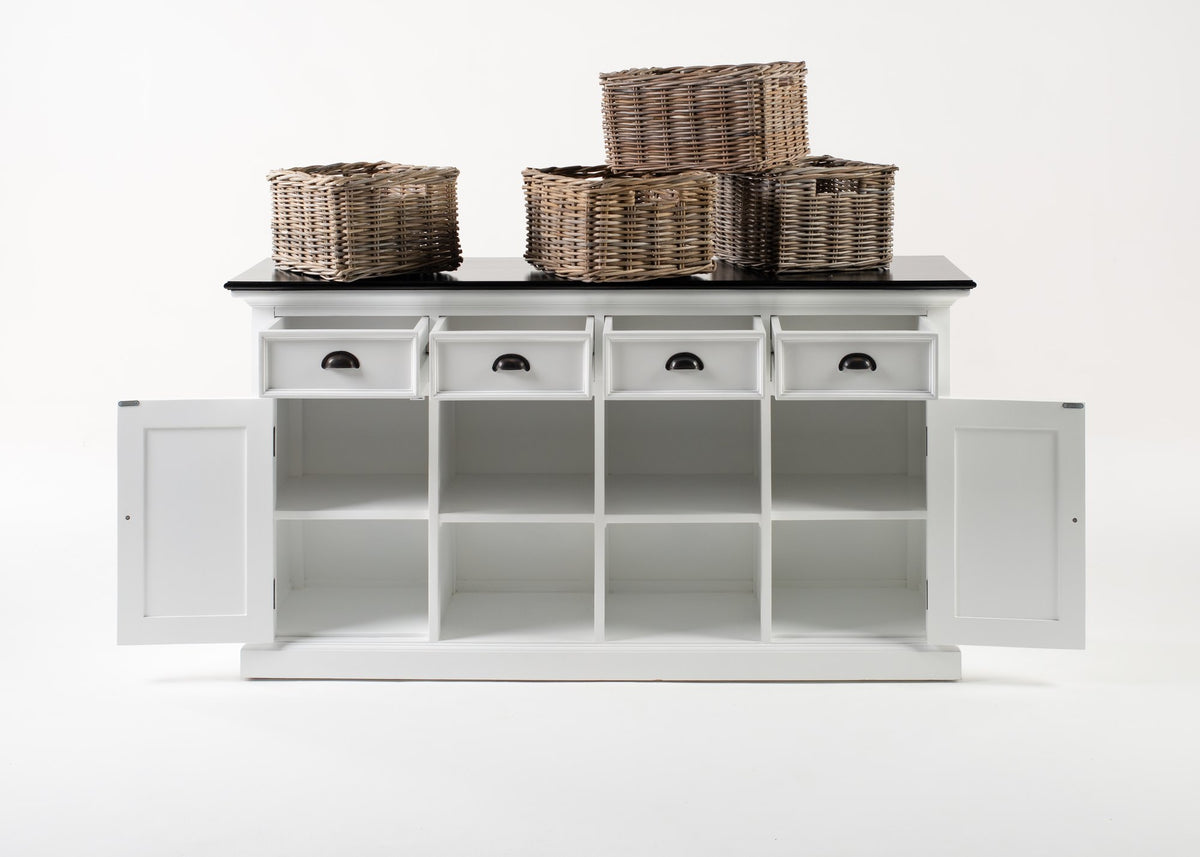 NovaSolo Halifax Contrast Buffet, Classic White & Black – view 8
