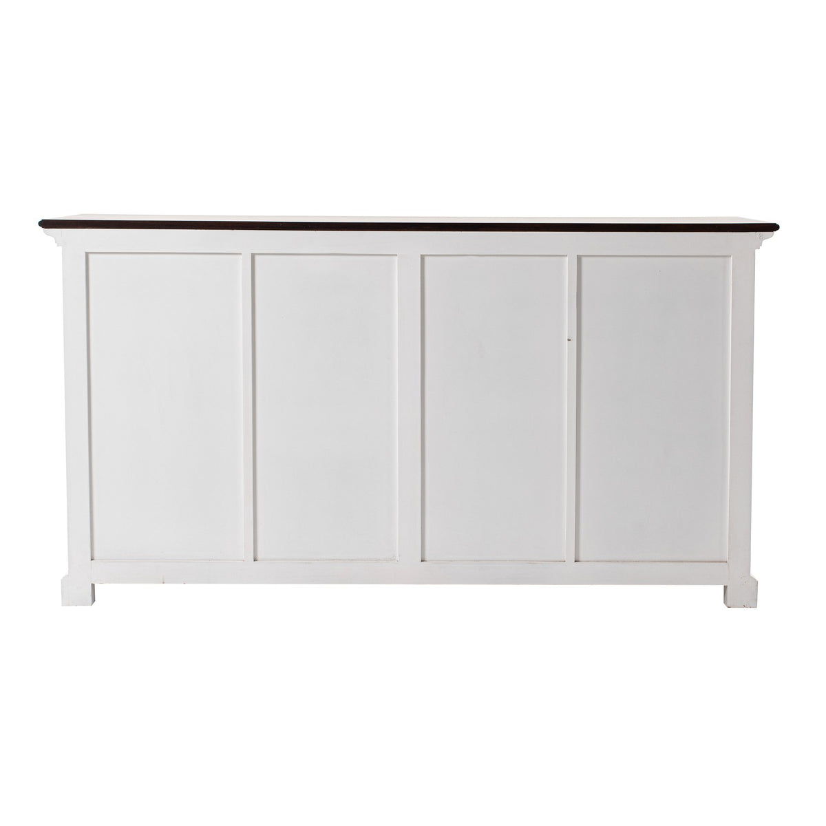 NovaSolo Halifax Accent Buffet with 4 Baskets, White Distress & Deep Brown – view 5