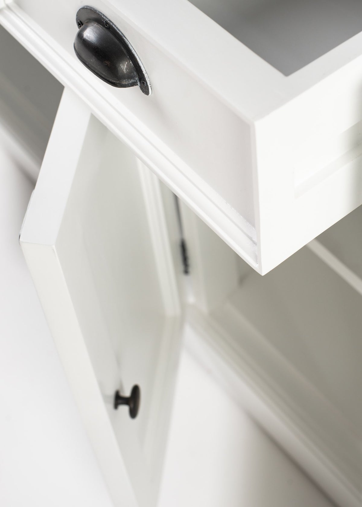 NovaSolo Halifax Contrast Buffet, Classic White & Black – view 10