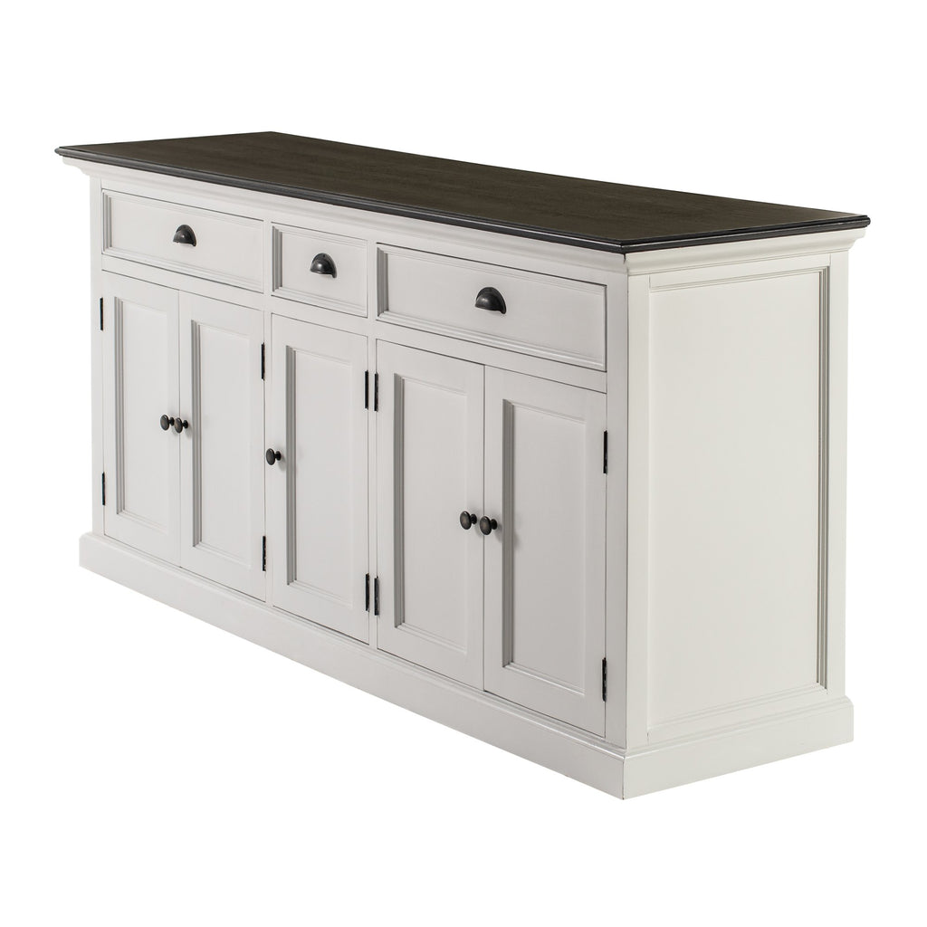 NovaSolo Halifax Contrast Buffet, Classic White & Black – view 3