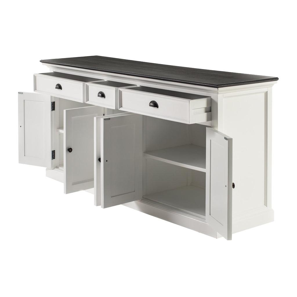 NovaSolo Halifax Contrast Buffet, Classic White & Black – view 4