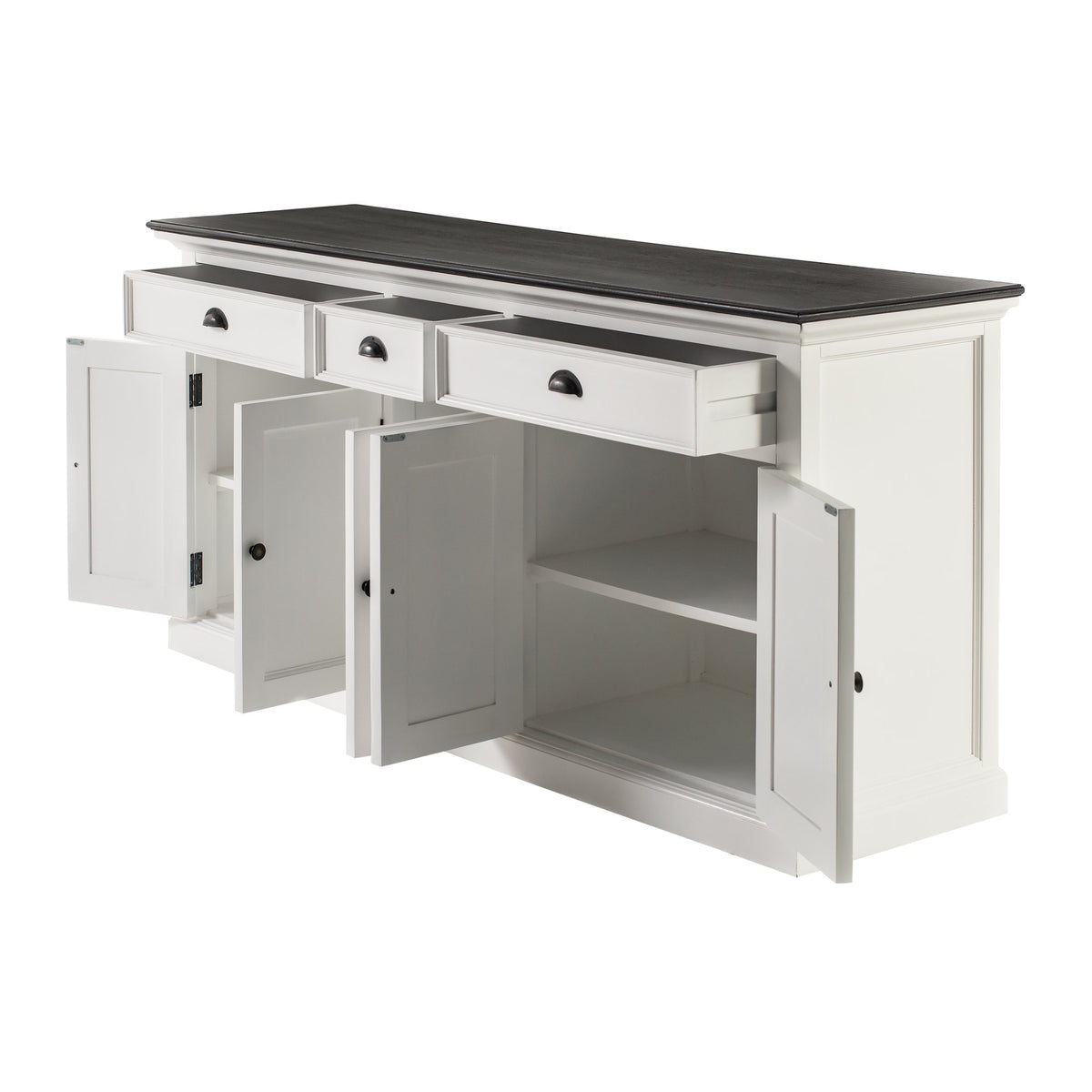 NovaSolo Halifax Contrast Buffet, Classic White & Black – view 4
