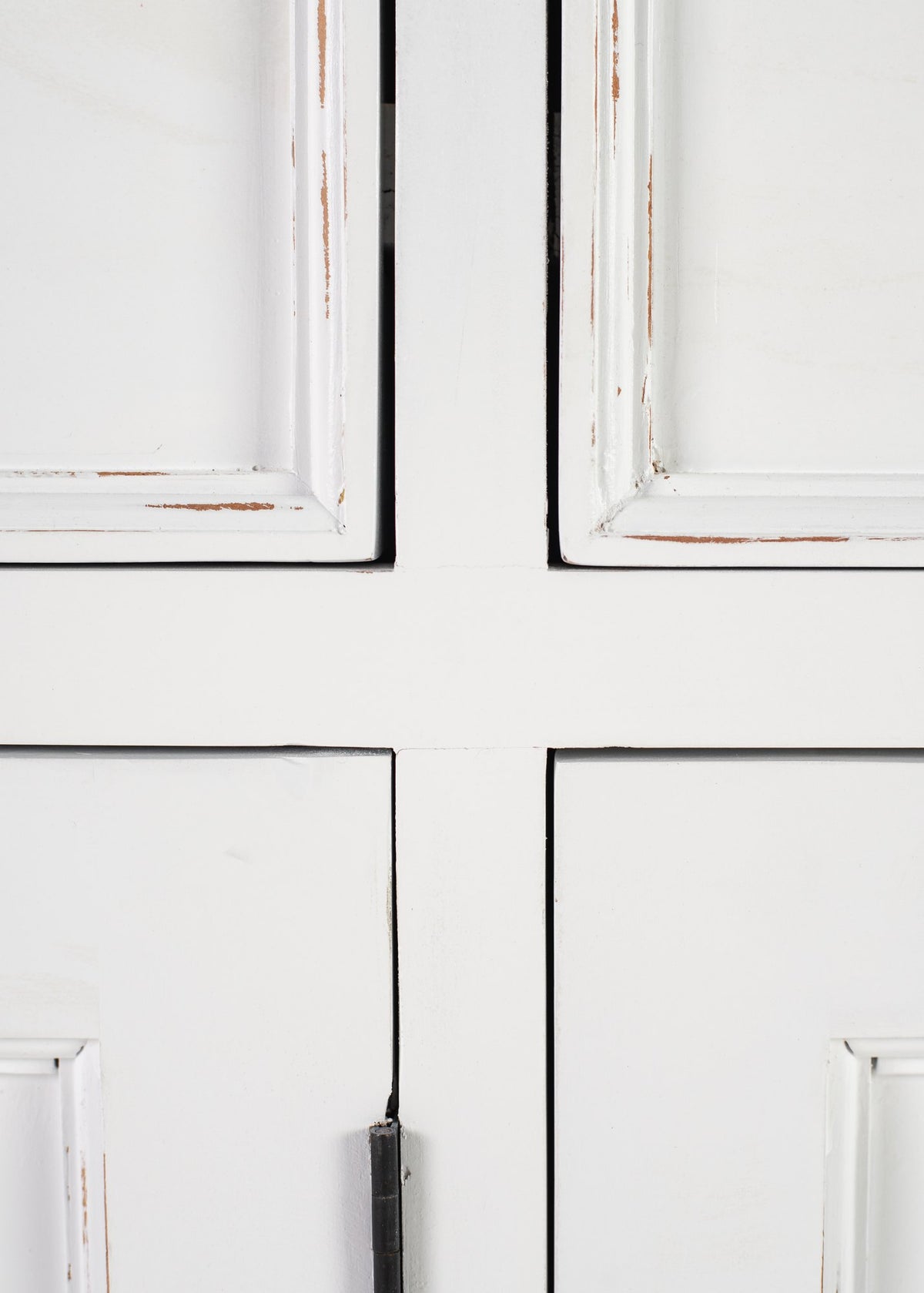 NovaSolo Halifax Accent Buffet, White Distress & Deep Brown – view 10