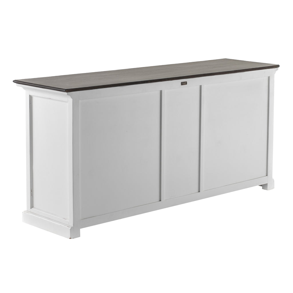 NovaSolo Halifax Accent Buffet, White Distress & Deep Brown – view 6