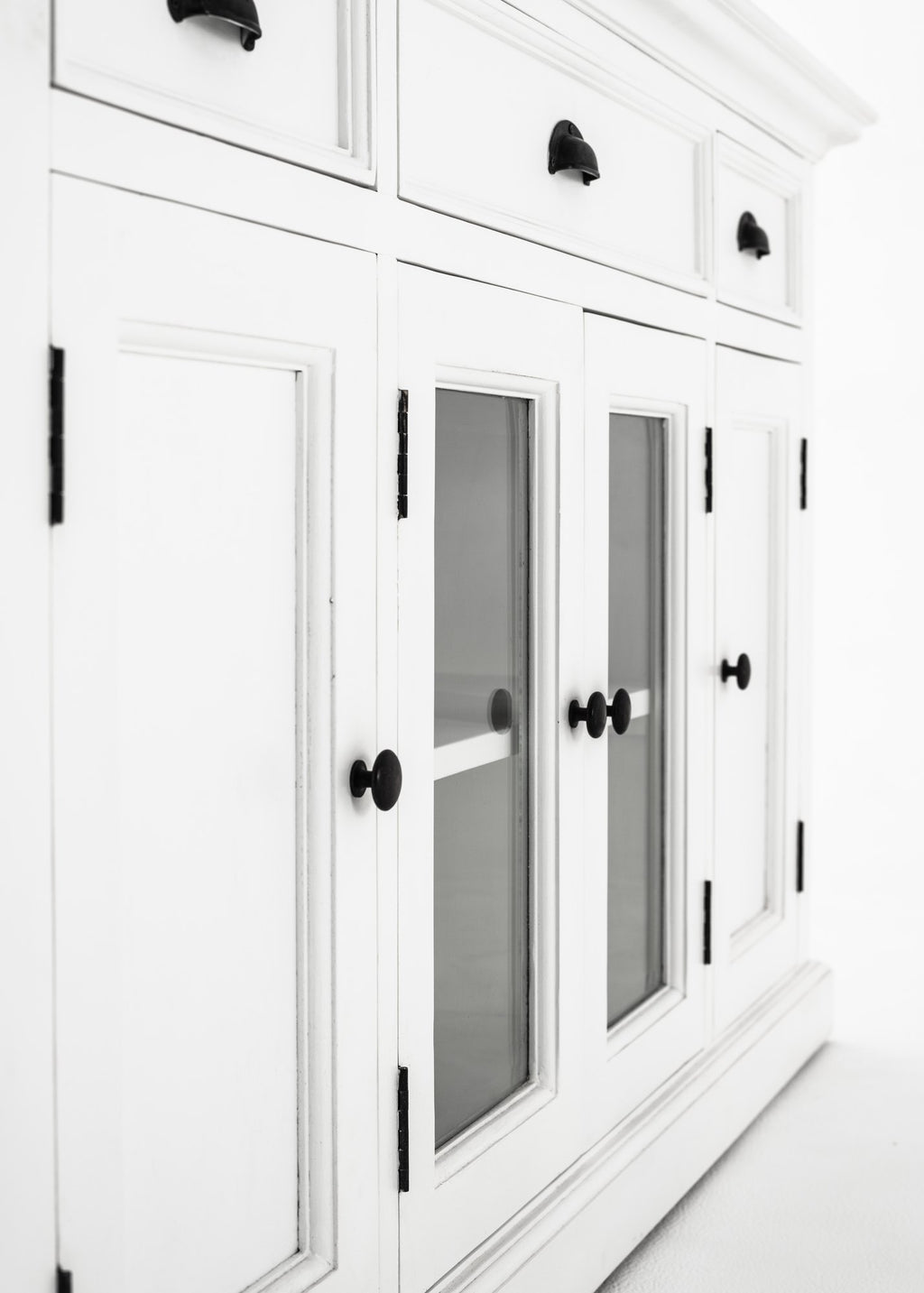 NovaSolo Halifax Buffet with 4 Doors 3 Drawers, Classic White – view 9
