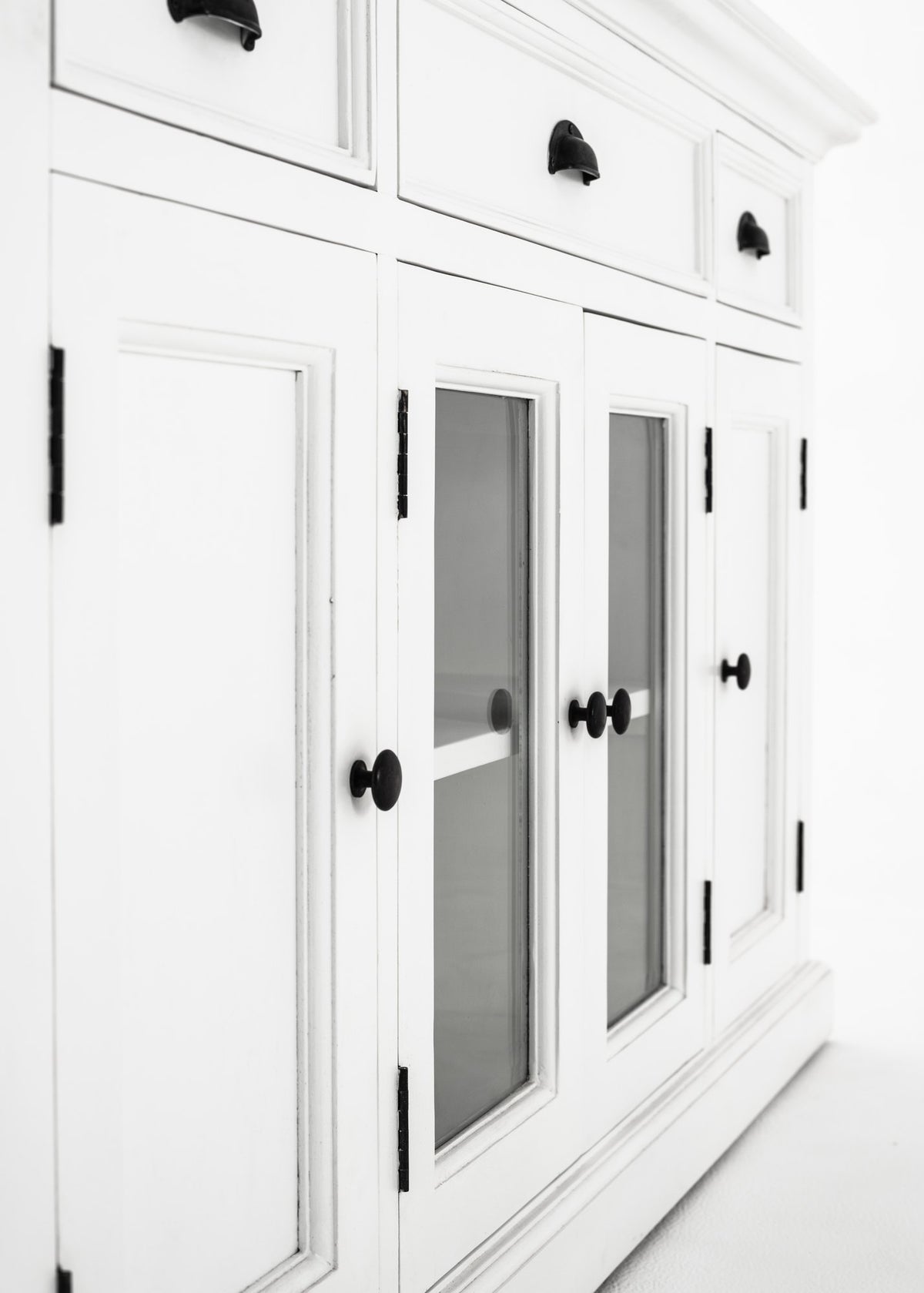 NovaSolo Halifax Buffet with 4 Doors 3 Drawers, Classic White – view 9