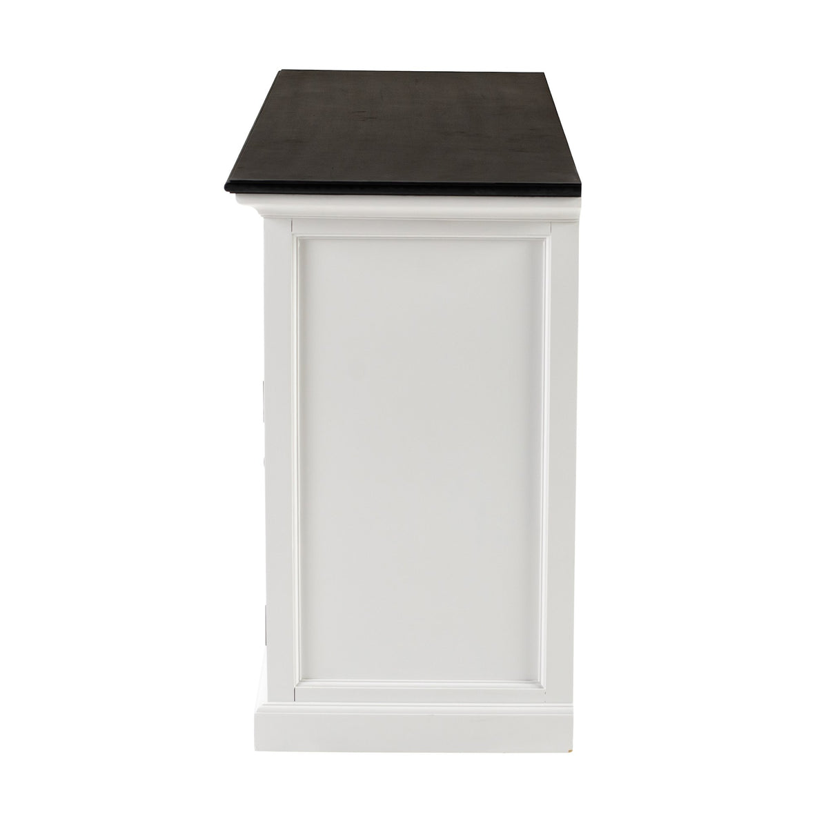 NovaSolo Halifax Contrast Buffet with 4 Doors 3 Drawers, Classic White & Black – view 5
