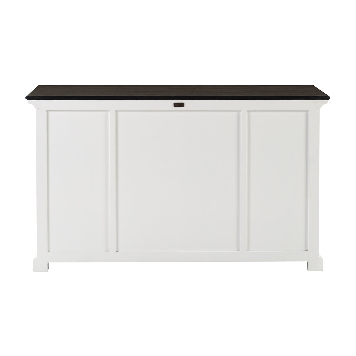 NovaSolo Halifax Contrast Buffet with 4 Doors 3 Drawers, Classic White & Black – view 7