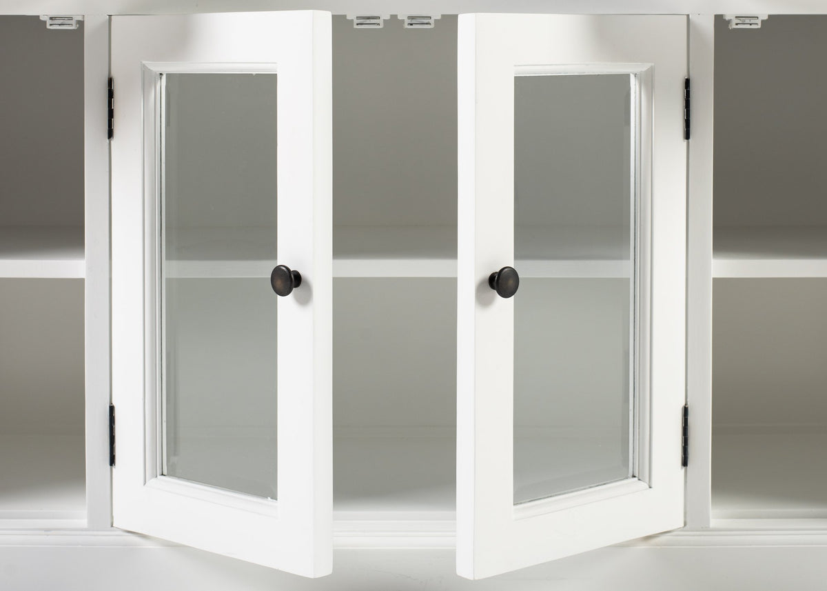 NovaSolo Halifax Contrast Buffet with 4 Doors 3 Drawers, Classic White & Black – view 9