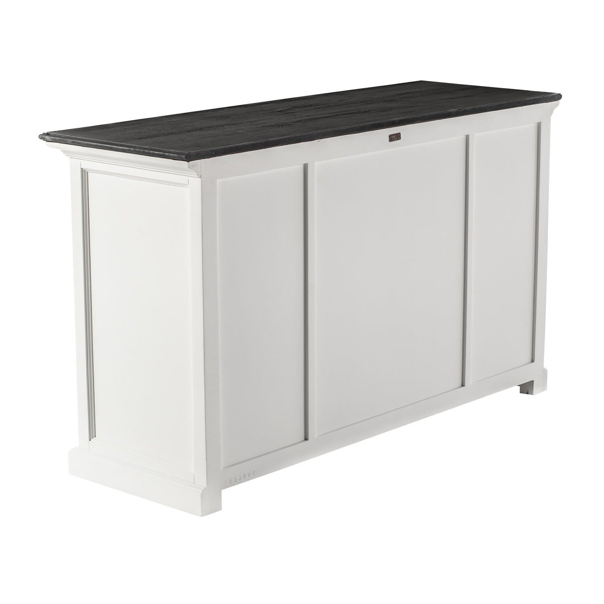 NovaSolo Halifax Contrast Buffet with 4 Doors 3 Drawers, Classic White & Black – view 6