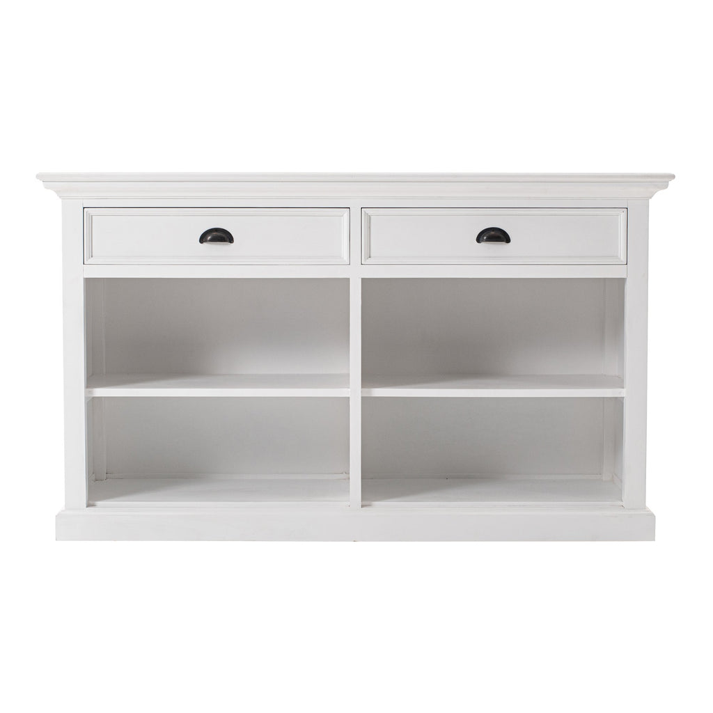 NovaSolo Halifax Buffet with 2 Drawers, Classic White