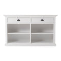 NovaSolo Halifax Buffet with 2 Drawers, Classic White