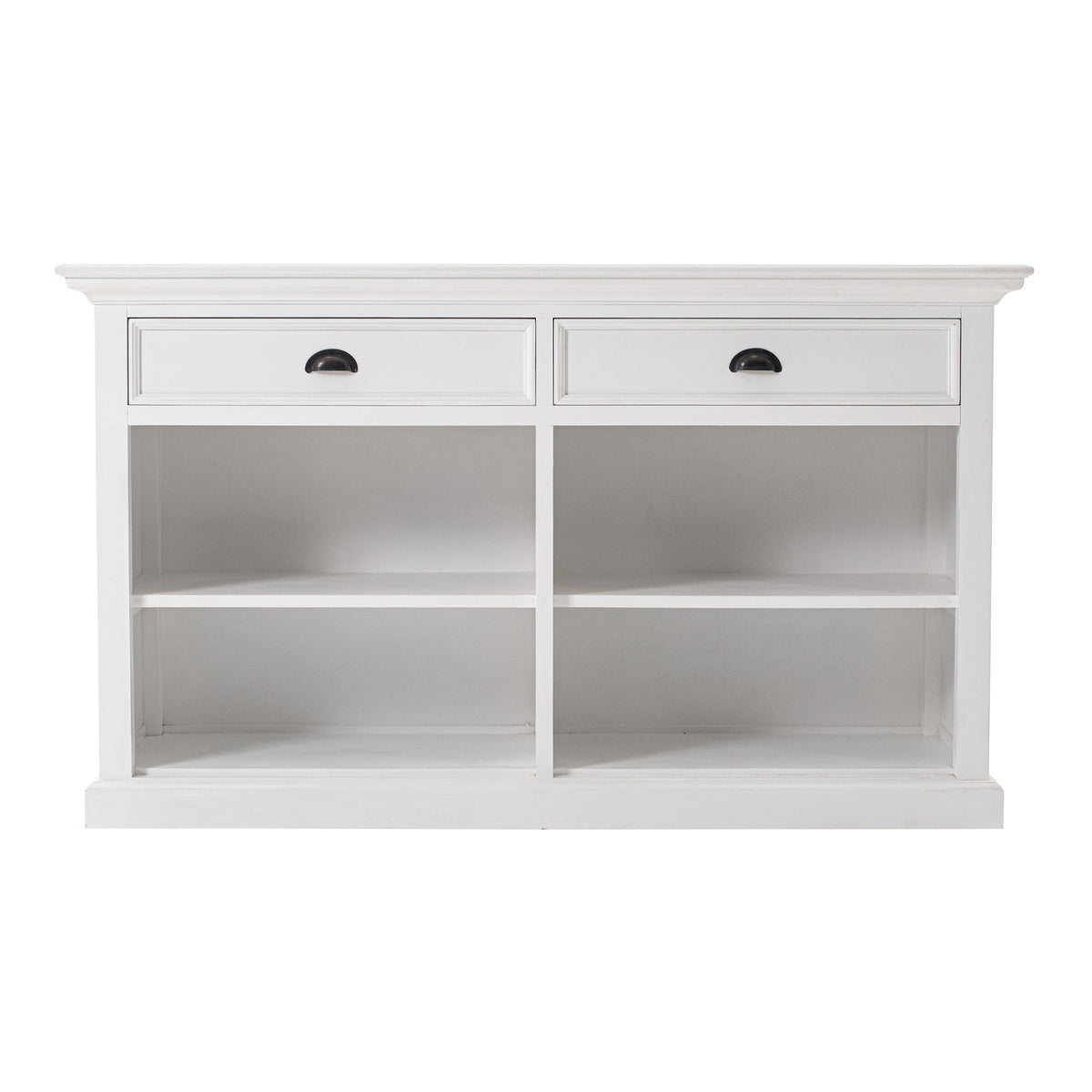 NovaSolo Halifax Buffet with 2 Drawers, Classic White