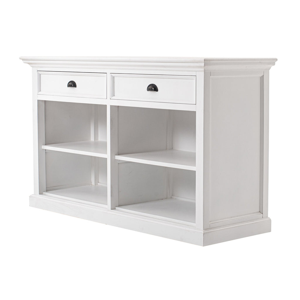 NovaSolo Halifax Buffet with 2 Drawers, Classic White – view 2