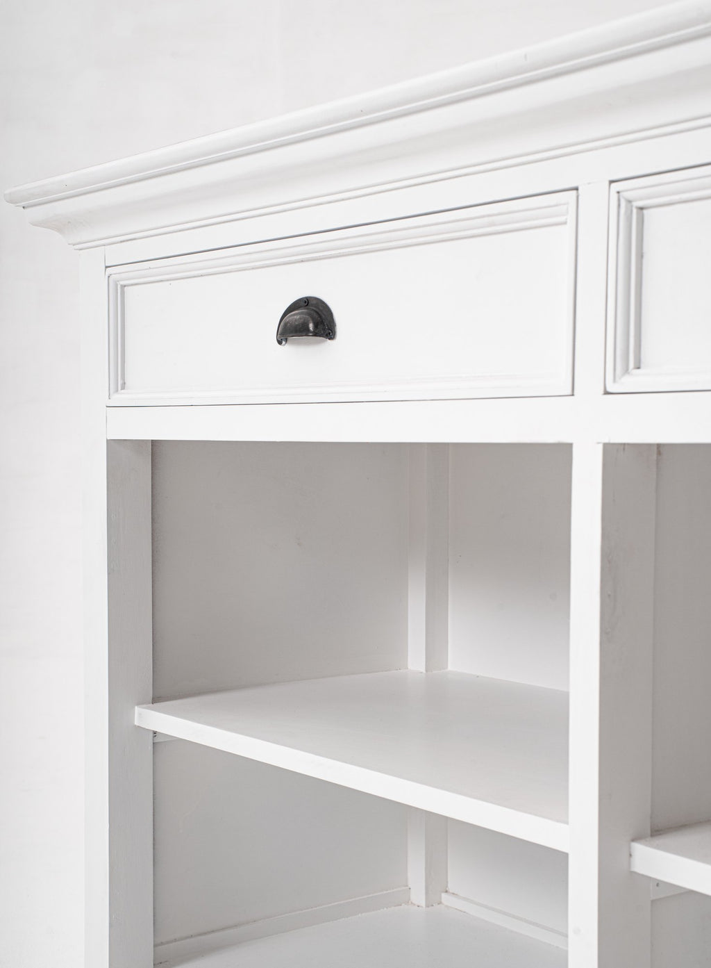 NovaSolo Halifax Buffet with 2 Drawers, Classic White – view 6