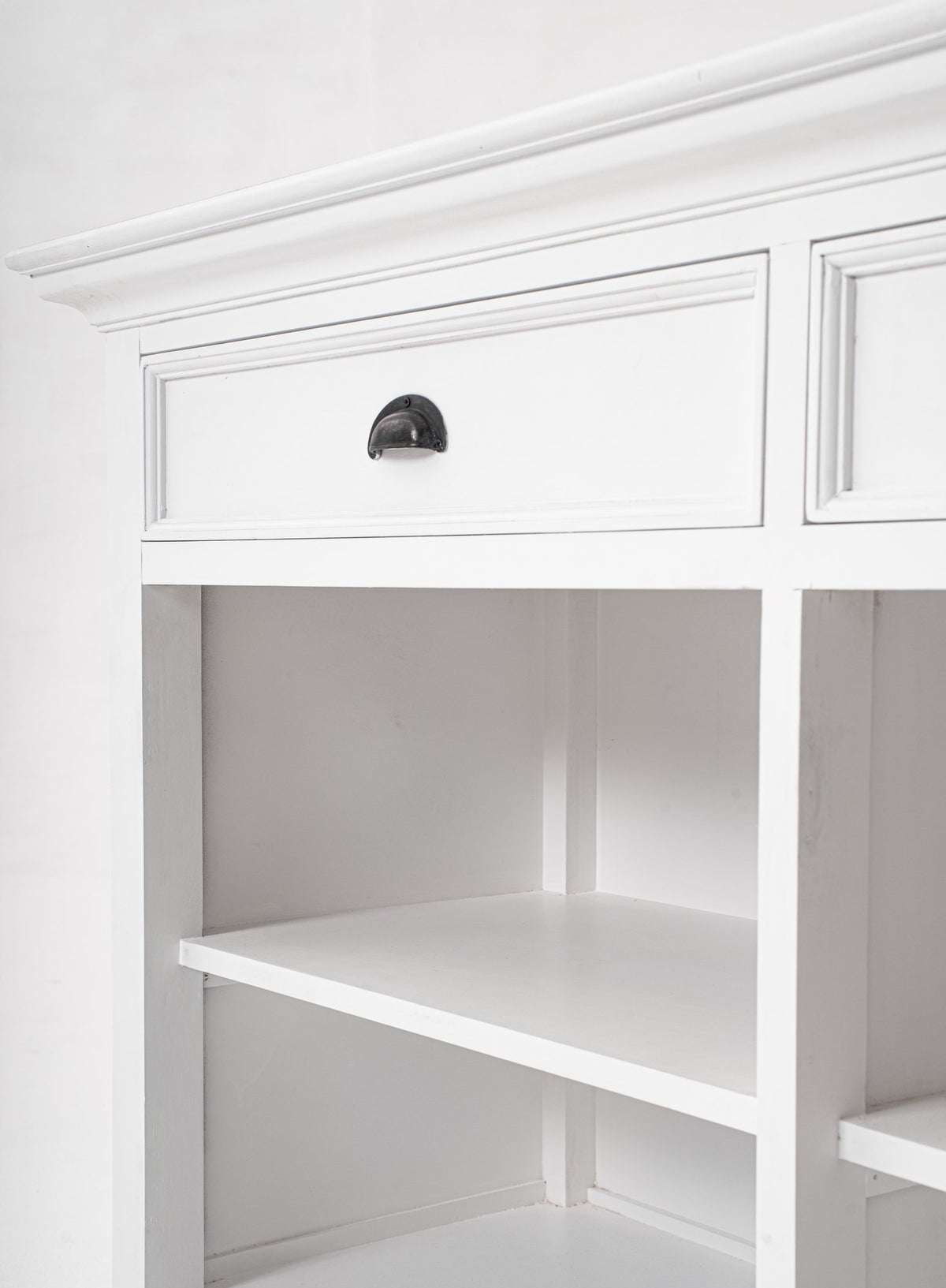 NovaSolo Halifax Buffet with 2 Drawers, Classic White – view 6