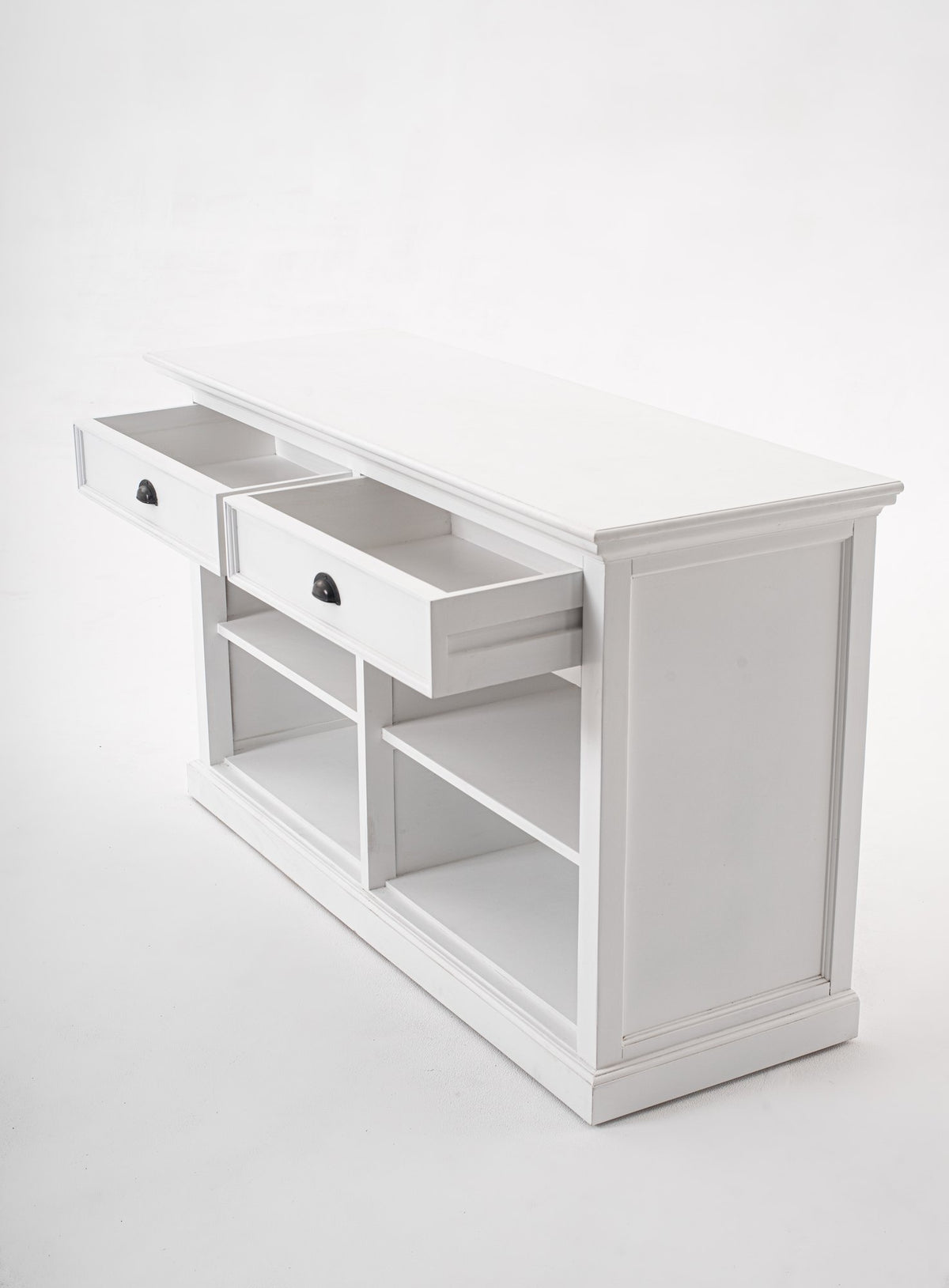 NovaSolo Halifax Buffet with 2 Drawers, Classic White – view 9
