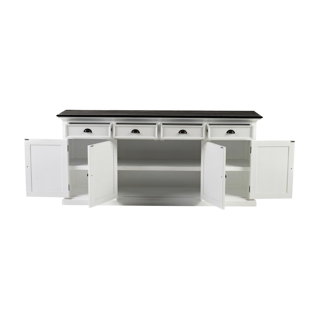 NovaSolo Halifax Contrast Buffet, Classic White & Black – view 2