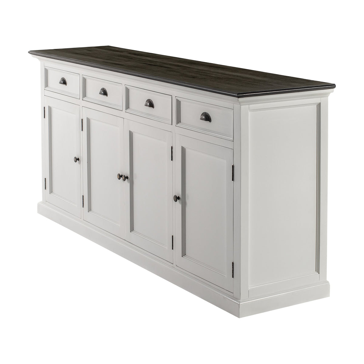 NovaSolo Halifax Contrast Buffet, Classic White & Black – view 3