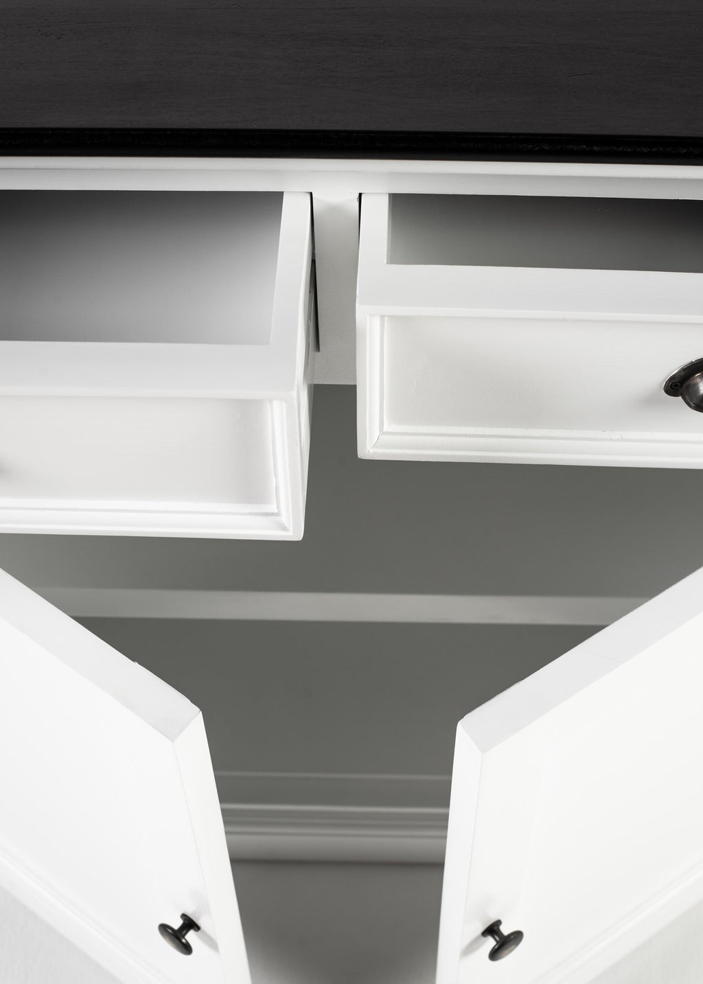 NovaSolo Halifax Contrast Buffet, Classic White & Black – view 8