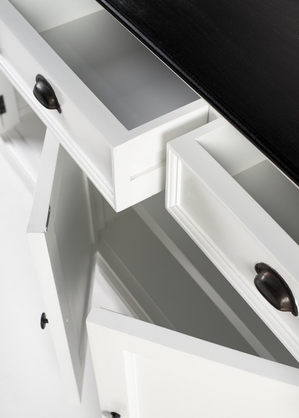 NovaSolo Halifax Contrast Buffet, Classic White & Black – view 9