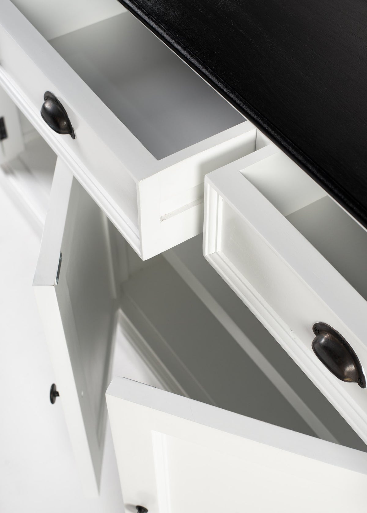 NovaSolo Halifax Contrast Buffet, Classic White & Black – view 9