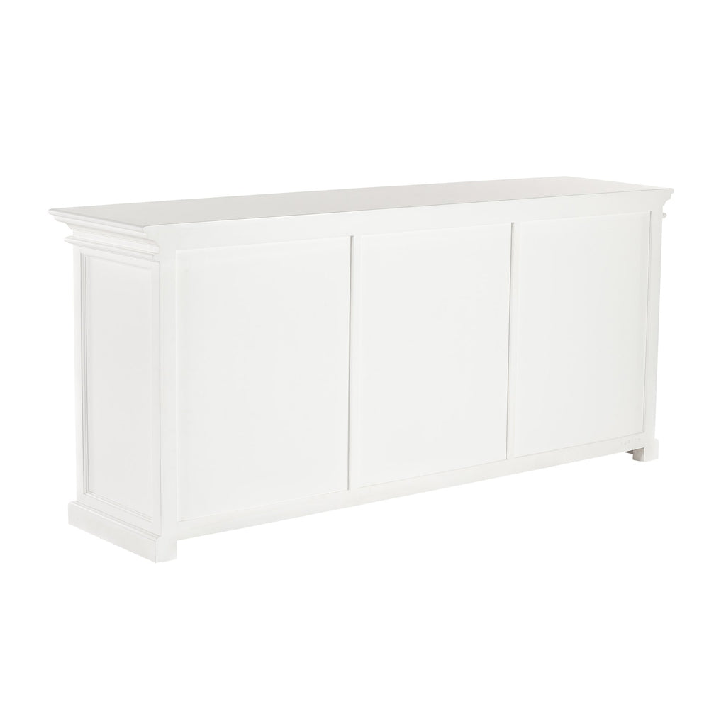 NovaSolo Halifax Buffet with 6 Glass Doors, Classic White – view 6