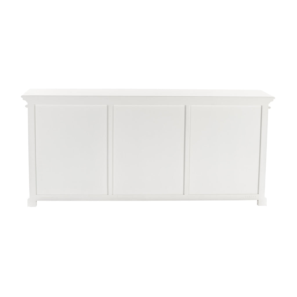 NovaSolo Halifax Buffet with 6 Glass Doors, Classic White – view 7
