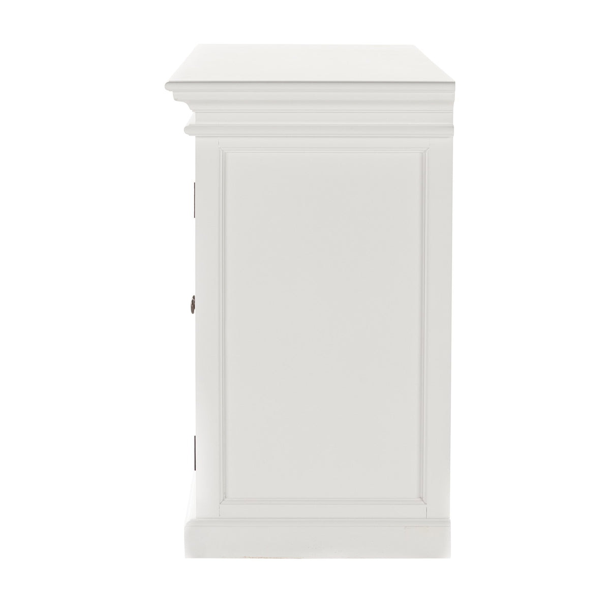 NovaSolo Halifax Buffet with 4 Glass Doors, Classic White – view 5