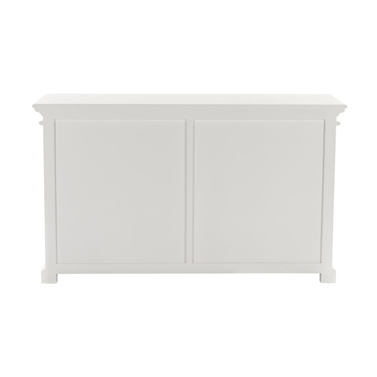 NovaSolo Halifax Buffet with 4 Glass Doors, Classic White – view 7